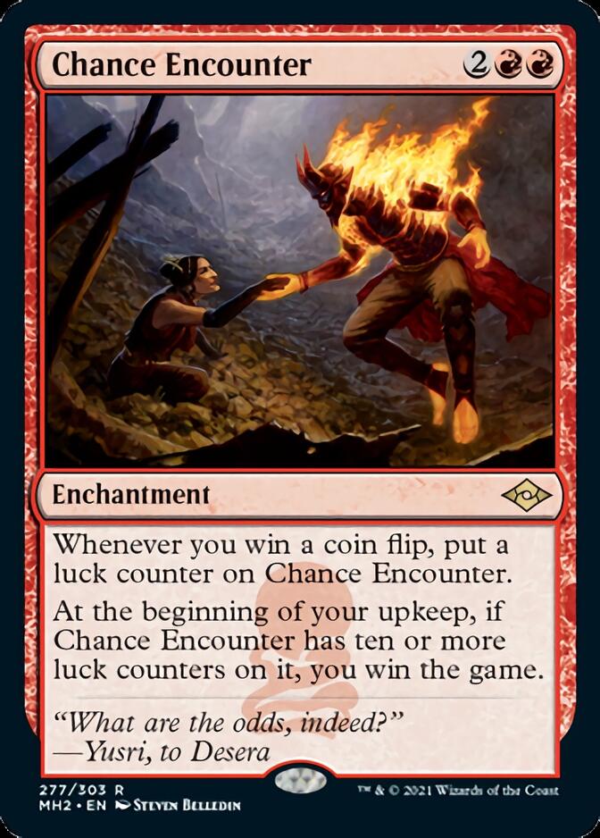 Chance Encounter (Foil Etched) [Modern Horizons] | Clutch Gaming