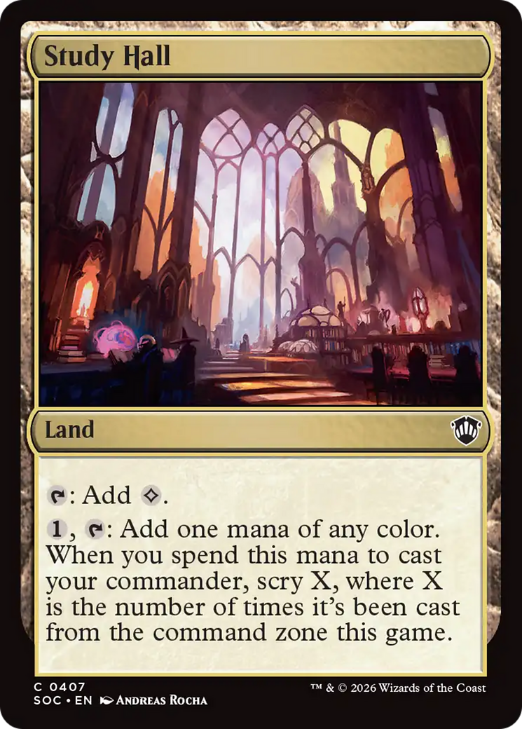 Study Hall [Secrets of Strixhaven Commander] | Clutch Gaming