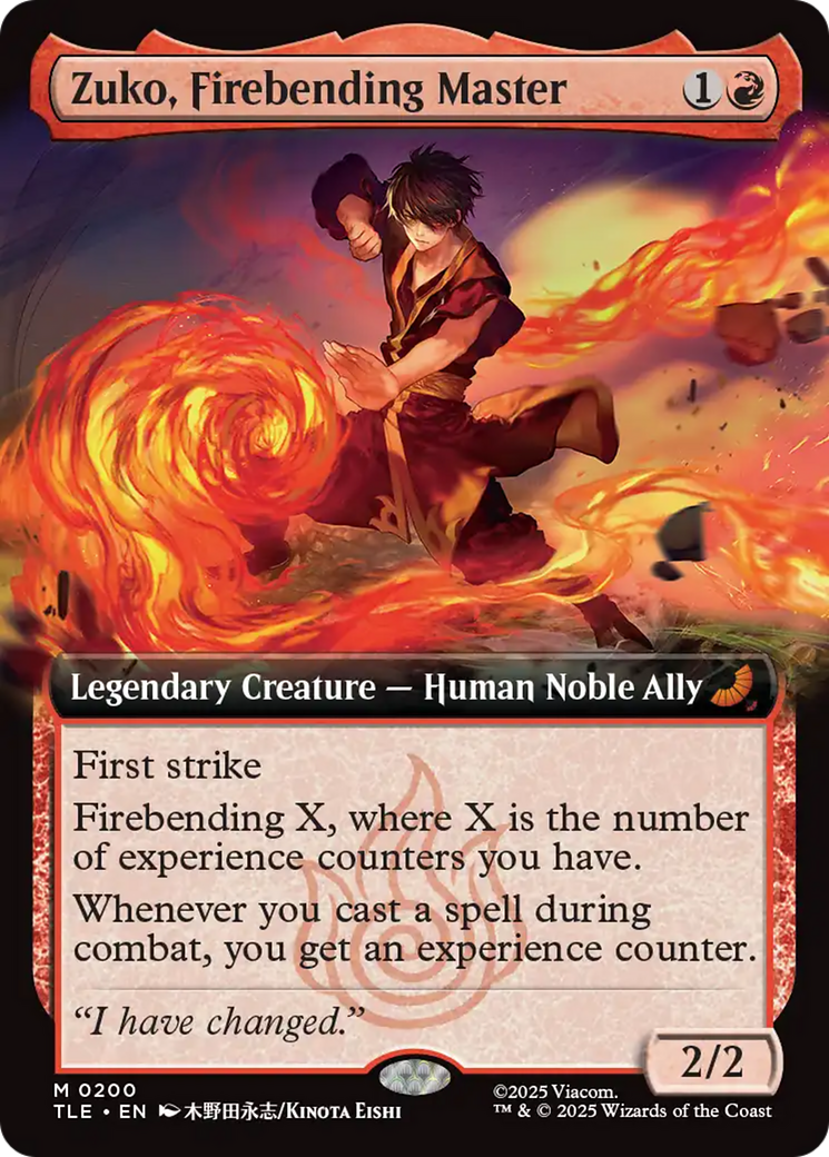 Zuko, Firebending Master (Extended Art) [Avatar: The Last Airbender: Eternal-Legal] | Clutch Gaming