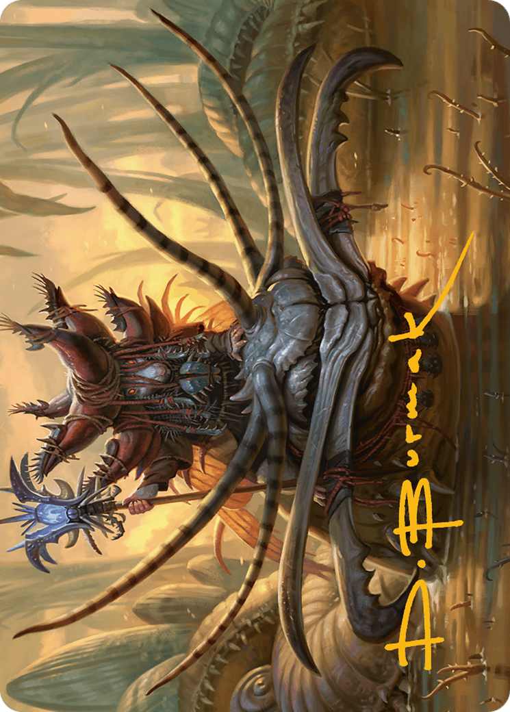 Wick's Patrol Art Card (Gold-Stamped Signature) [Bloomburrow Art Series] | Clutch Gaming