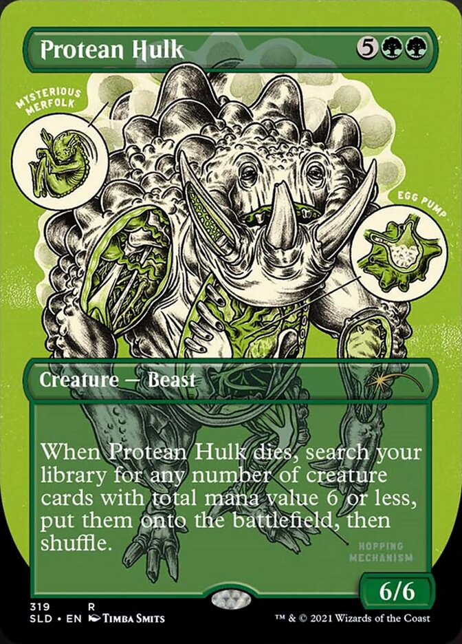 Protean Hulk (Borderless Foil Etched) [Secret Lair Drop Series] | Clutch Gaming