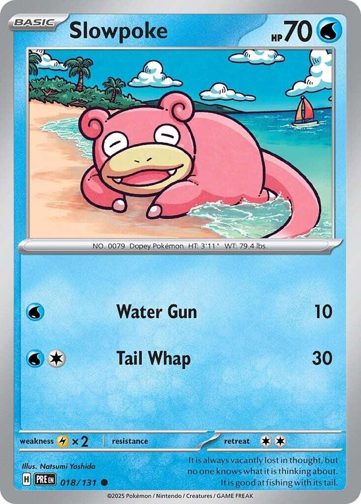 Slowpoke (018/131) [Scarlet & Violet: Prismatic Evolutions] | Clutch Gaming