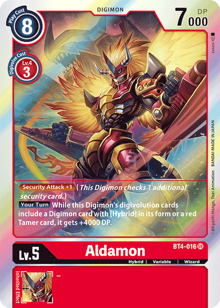 Aldamon [BT4-016] [Great Legend] | Clutch Gaming