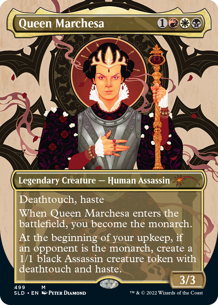 Queen Marchesa (Borderless) [Secret Lair Drop Series] | Clutch Gaming