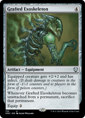 Grafted Exoskeleton [Phyrexia: All Will Be One Commander] | Clutch Gaming