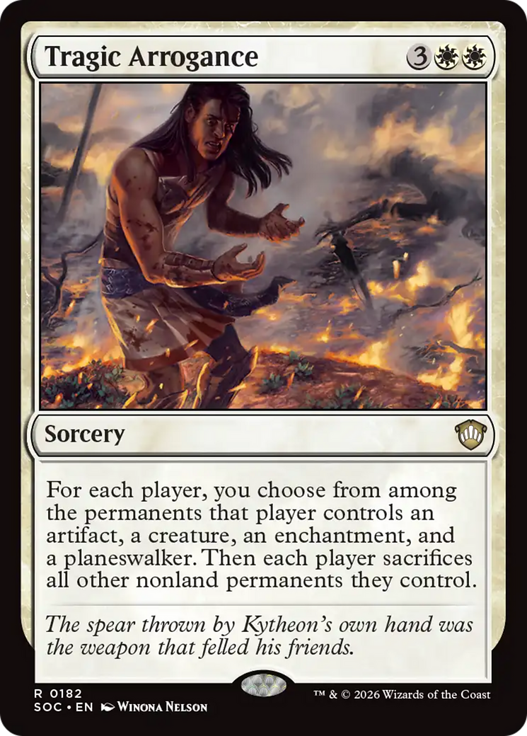 Tragic Arrogance [Secrets of Strixhaven Commander] | Clutch Gaming