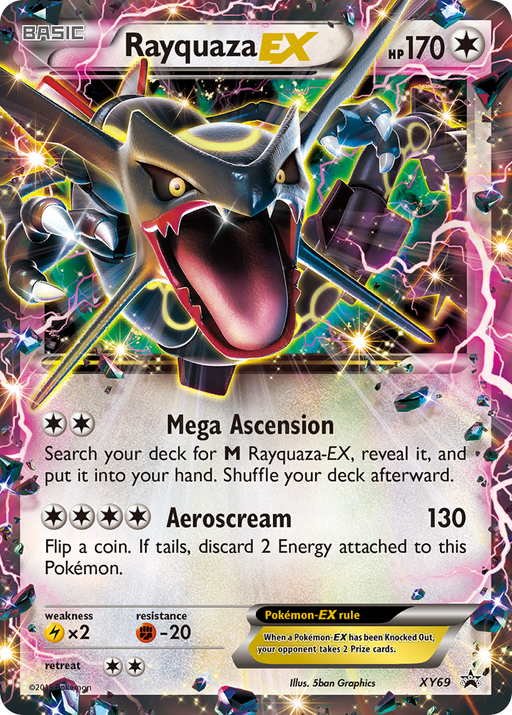 Rayquaza EX (XY69) (Shiny) [XY: Black Star Promos] | Clutch Gaming