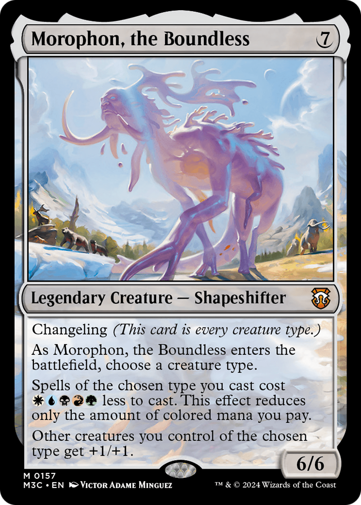 Morophon, the Boundless (Ripple Foil) [Modern Horizons 3 Commander] | Clutch Gaming