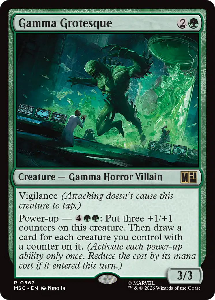 Gamma Grotesque [Marvel Super Heroes Commander] | Clutch Gaming