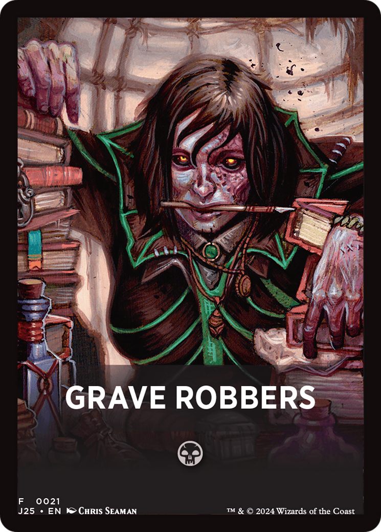 Grave Robbers Theme Card [Foundations Jumpstart Front Cards] | Clutch Gaming