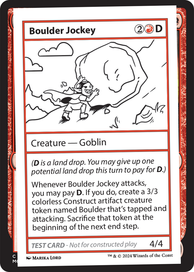 Boulder Jockey [Mystery Booster 2 Playtest Cards] | Clutch Gaming