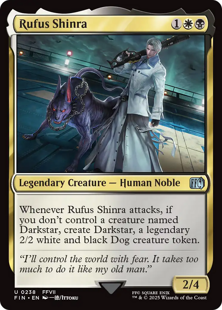 Rufus Shinra [FINAL FANTASY] | Clutch Gaming