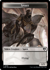 Spirit // Eldrazi Scion Double-Sided Token [Commander Masters Tokens] | Clutch Gaming