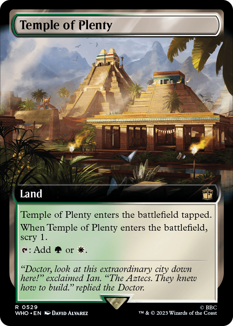 Temple of Plenty (Extended Art) [Doctor Who] | Clutch Gaming