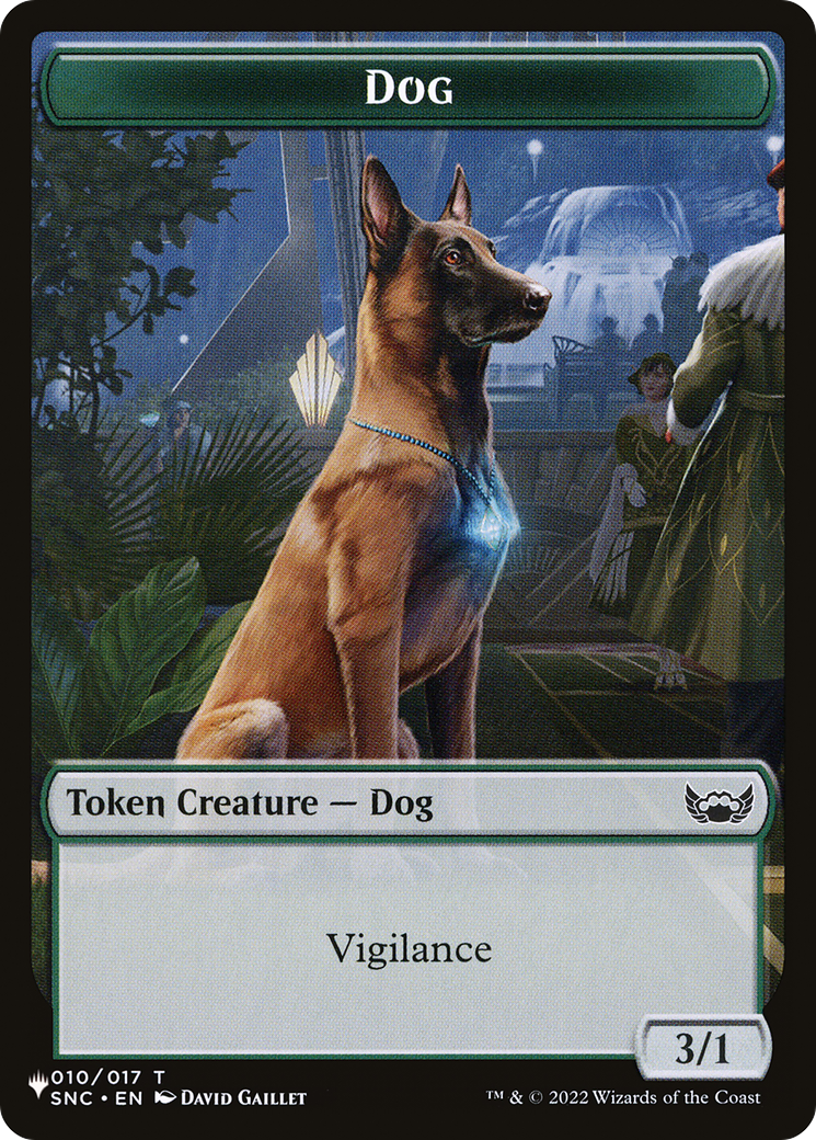 Shapeshifter // Dog Double-Sided Token [The List] | Clutch Gaming
