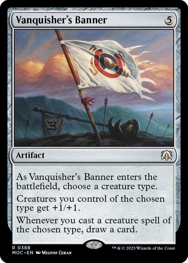 Vanquisher's Banner [March of the Machine Commander] | Clutch Gaming