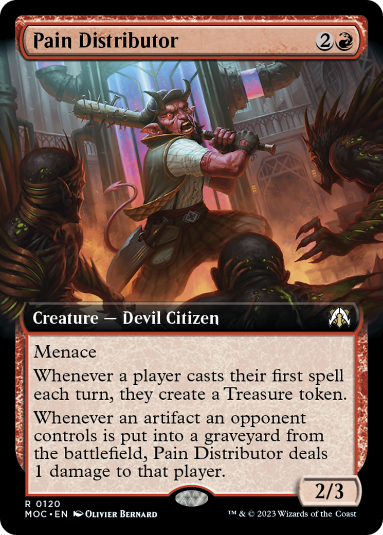 Pain Distributor (Extended Art) [March of the Machine Commander] | Clutch Gaming