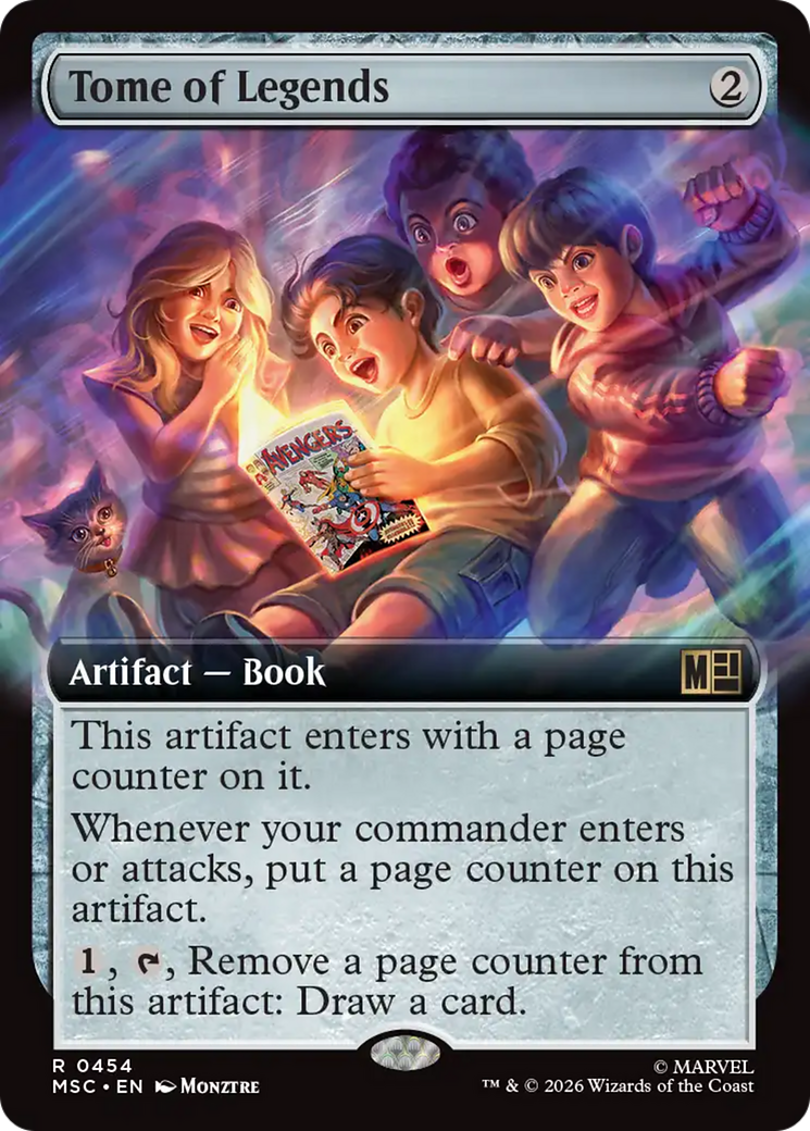 Tome of Legends (Extended Art) [Marvel Super Heroes Commander] | Clutch Gaming