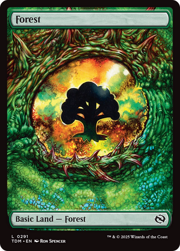 Forest (0291) [Tarkir: Dragonstorm] | Clutch Gaming