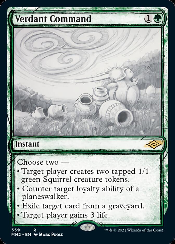 Verdant Command (Sketch) [Modern Horizons 2] | Clutch Gaming