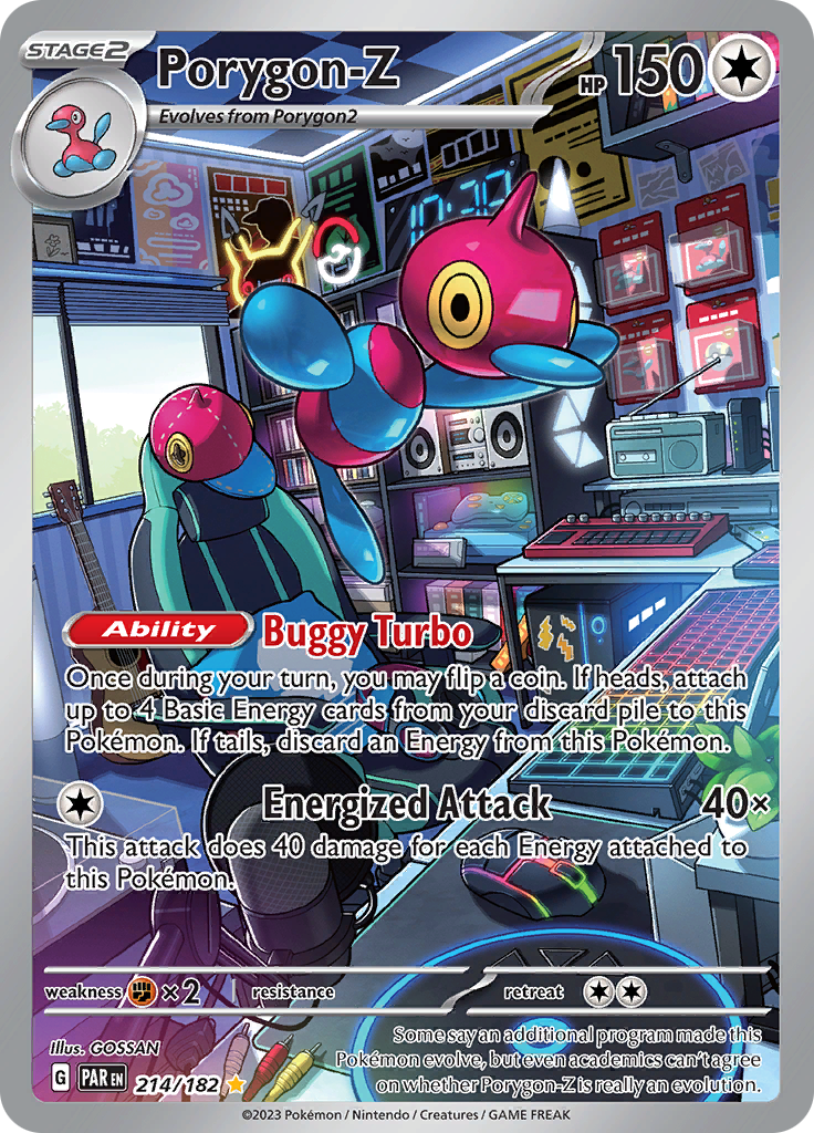 Porygon-Z (214/182) [Scarlet & Violet: Paradox Rift] | Clutch Gaming