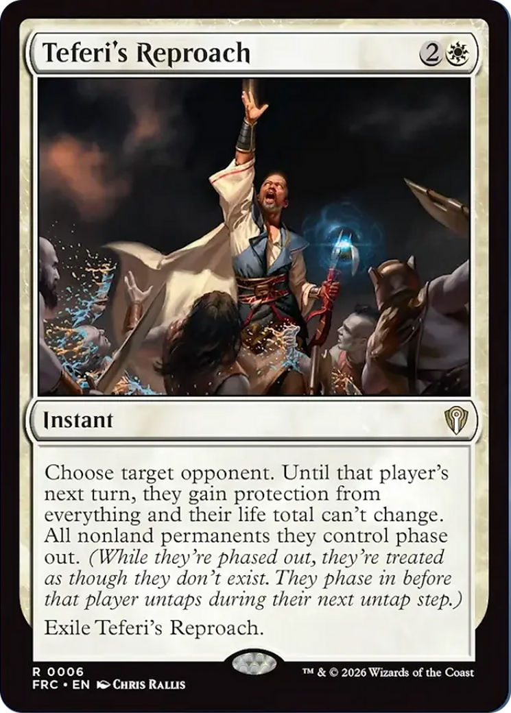 Teferi's Reproach [Reality Fracture Commander] | Clutch Gaming