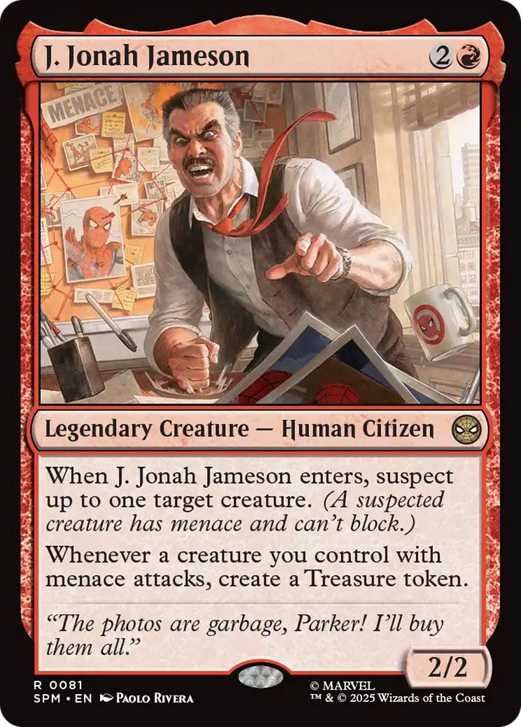 J. Jonah Jameson [Marvel's Spider-Man] | Clutch Gaming