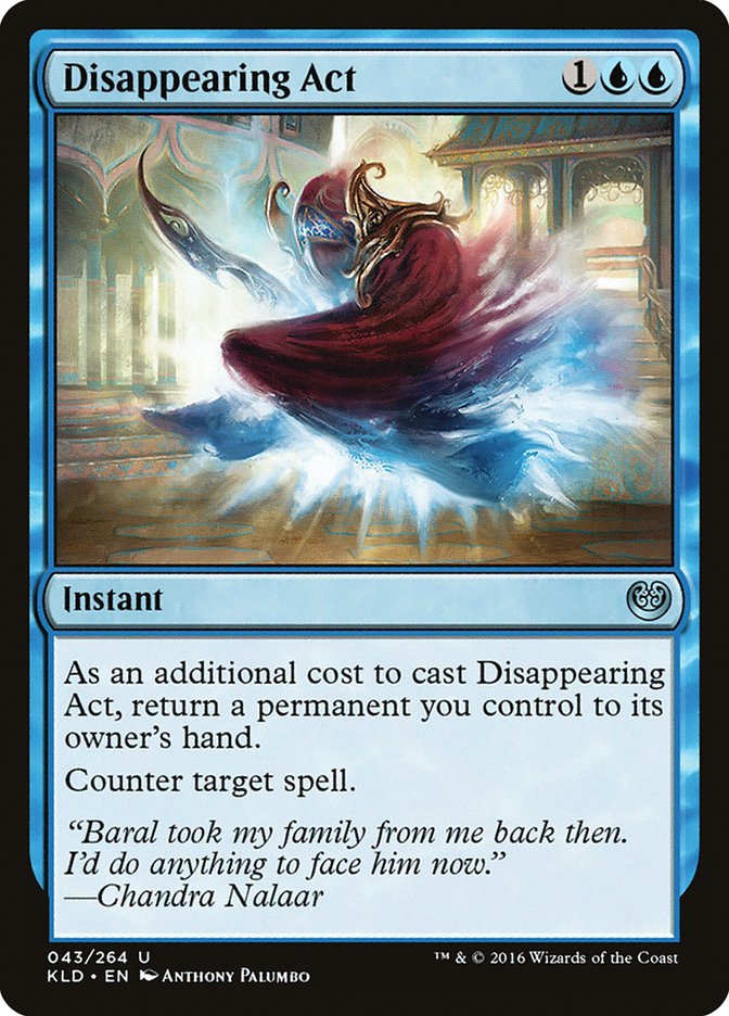 Disappearing Act [Kaladesh] | Clutch Gaming