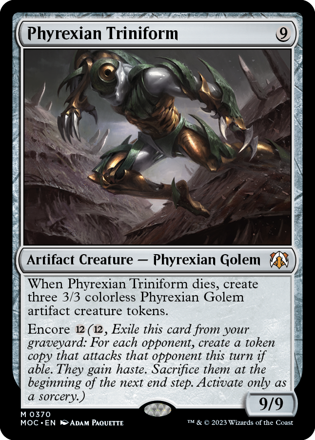 Phyrexian Triniform [March of the Machine Commander] | Clutch Gaming