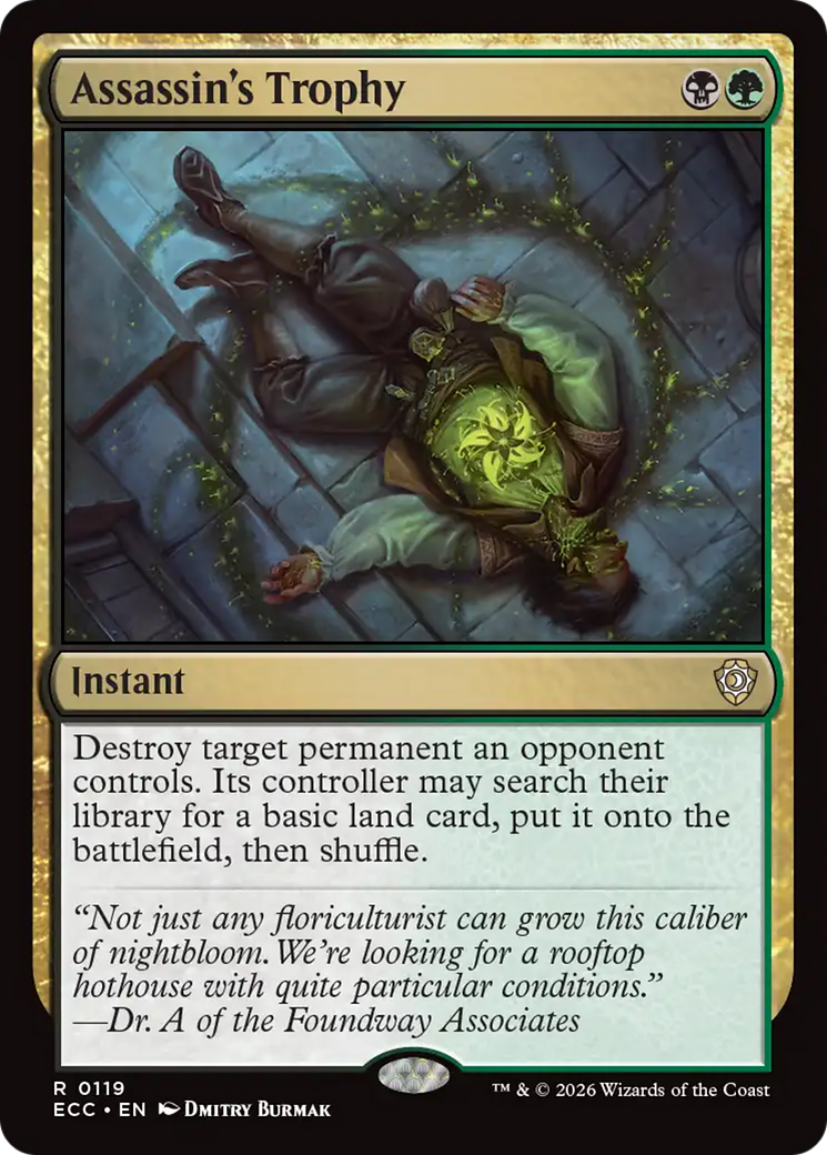 Assassin's Trophy [Lorwyn Eclipsed Commander] | Clutch Gaming