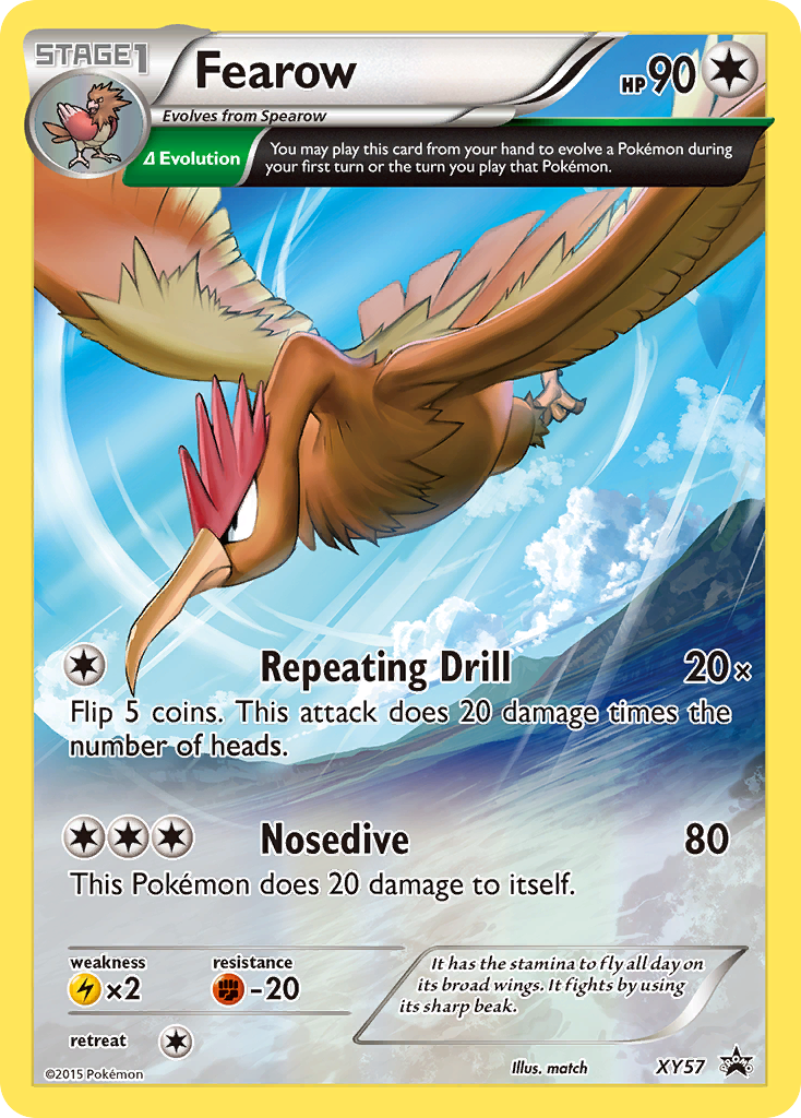 Fearow (XY57) [XY: Black Star Promos] | Clutch Gaming