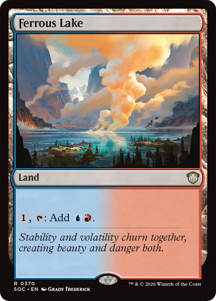 Ferrous Lake [Secrets of Strixhaven Commander] | Clutch Gaming
