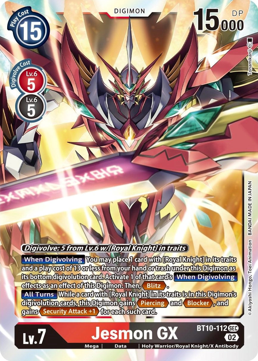 Jesmon GX [BT10-112] [Xros Encounter] | Clutch Gaming