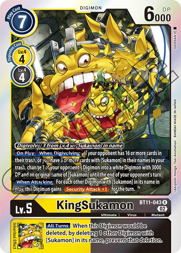 KingSukamon [BT11-043] [Dimensional Phase] | Clutch Gaming