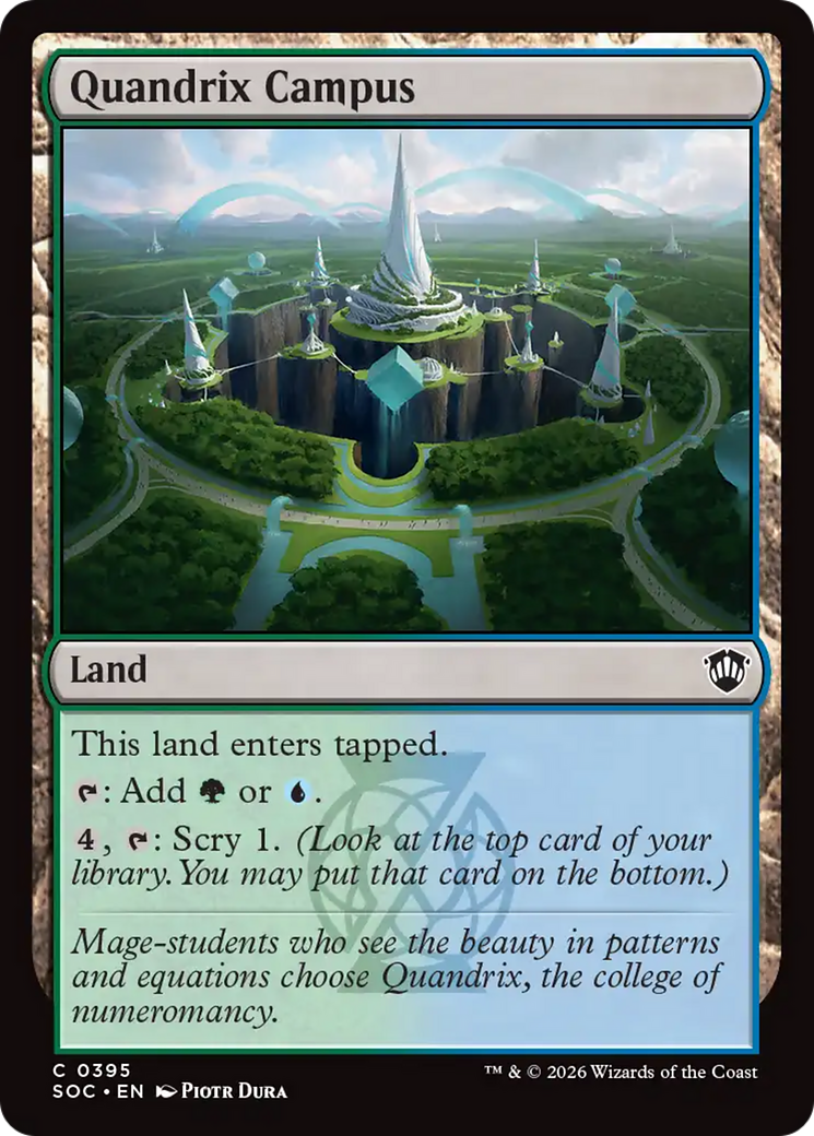 Quandrix Campus [Secrets of Strixhaven Commander] | Clutch Gaming