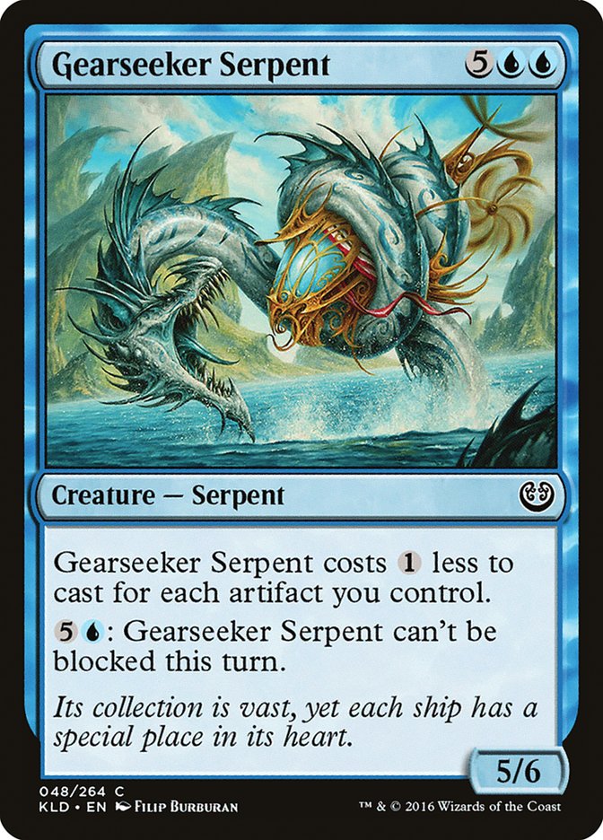 Gearseeker Serpent [Kaladesh] | Clutch Gaming