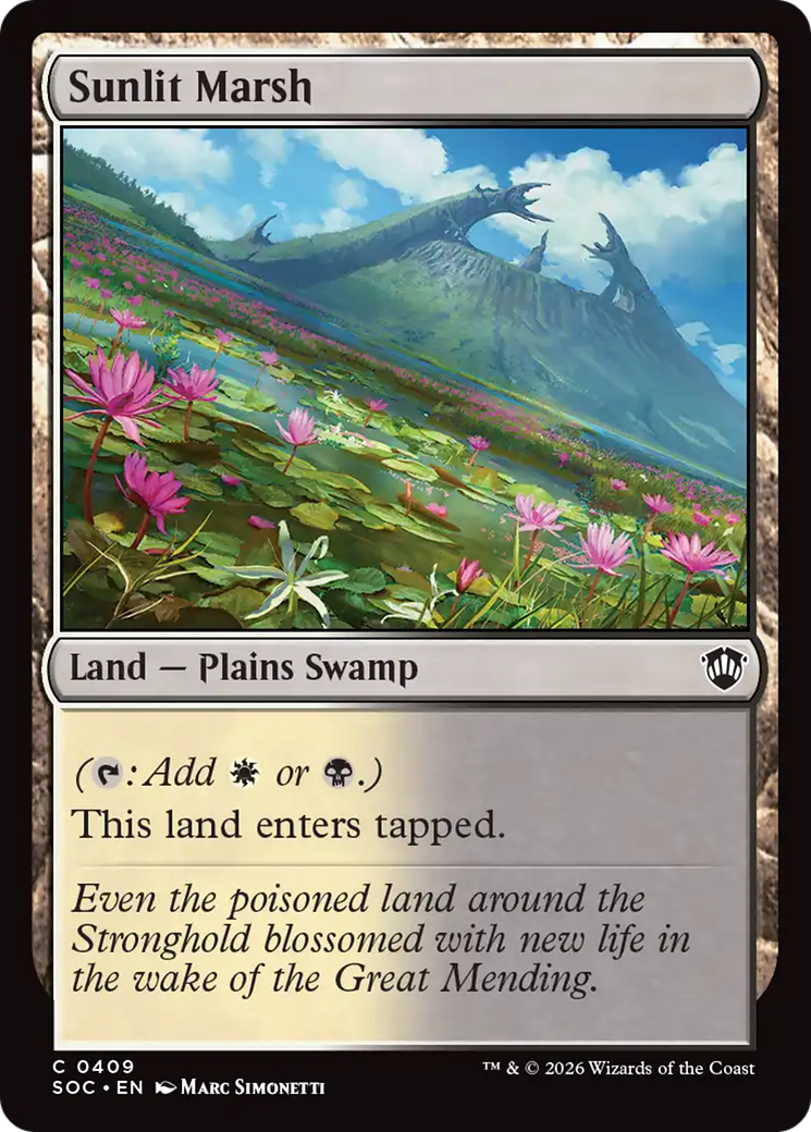 Sunlit Marsh [Secrets of Strixhaven Commander] | Clutch Gaming
