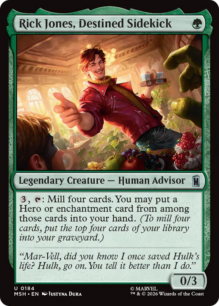 Rick Jones, Destined Sidekick [Marvel Super Heroes] | Clutch Gaming