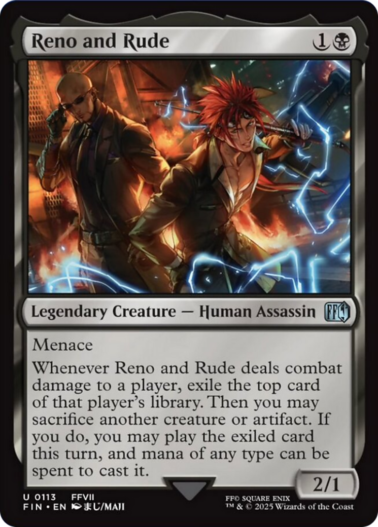 Reno and Rude [FINAL FANTASY] | Clutch Gaming