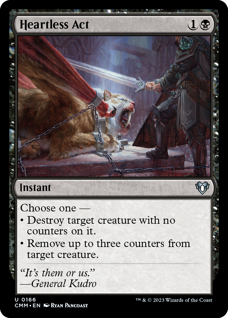 Heartless Act [Commander Masters] | Clutch Gaming