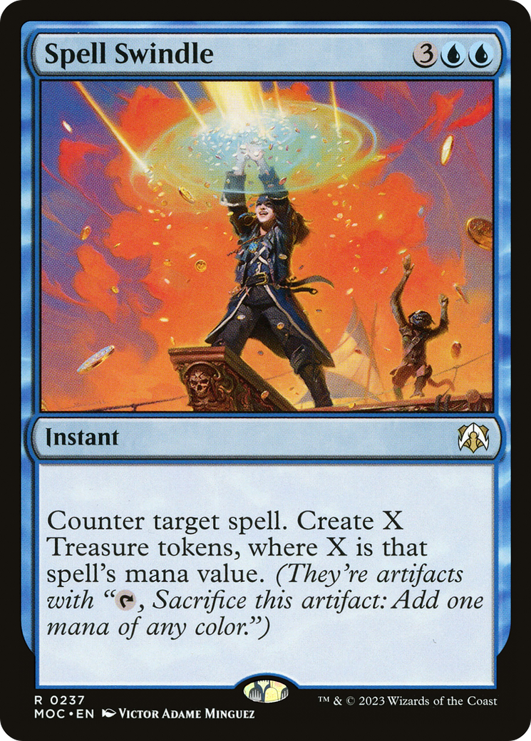 Spell Swindle [March of the Machine Commander] | Clutch Gaming