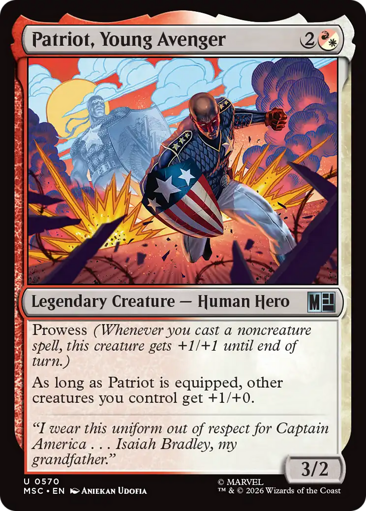 Patriot, Young Avenger [Marvel Super Heroes] | Clutch Gaming