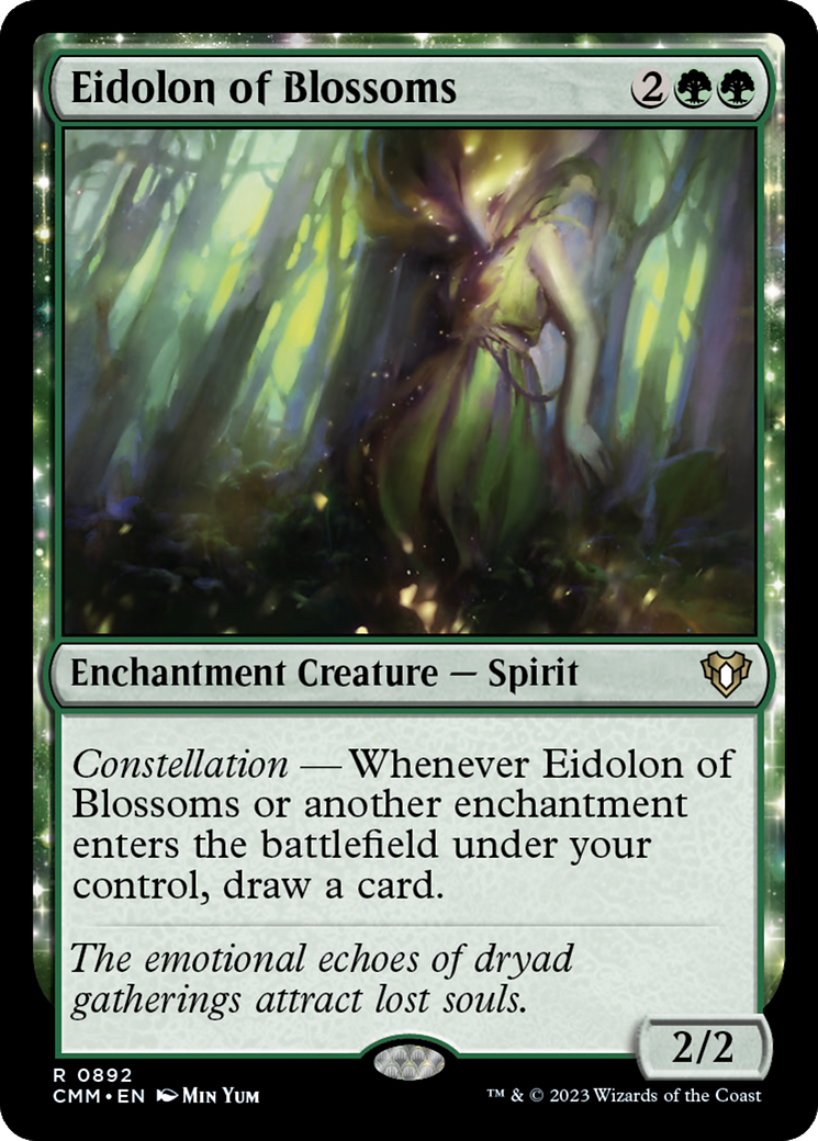 Eidolon of Blossoms [Commander Masters] | Clutch Gaming