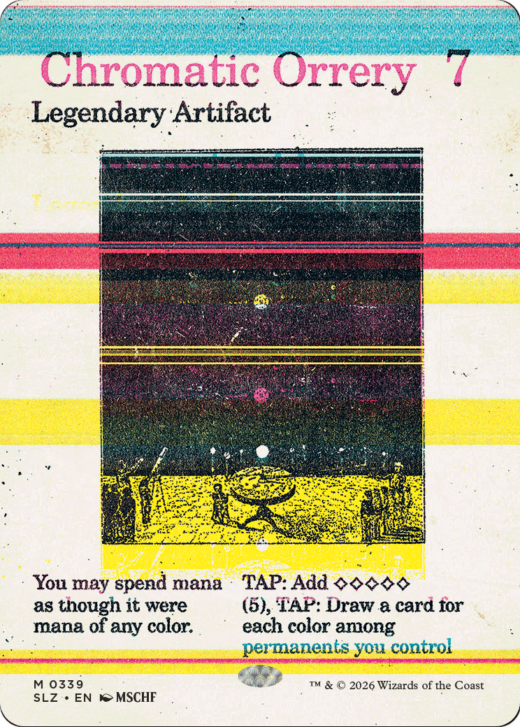 Chromatic Orrery (0339) [Secret Lair x MSCHF: The Zeta Set] | Clutch Gaming