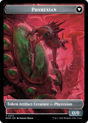 Incubator // Phyrexian (17) Double-Sided Token [March of the Machine Tokens] | Clutch Gaming