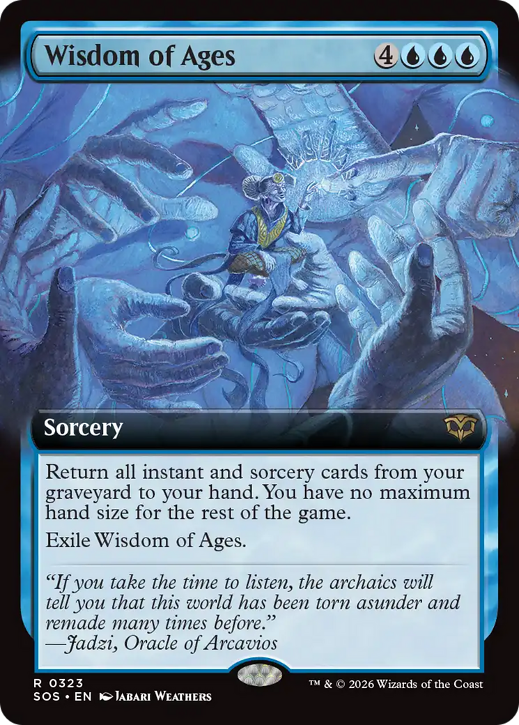 Wisdom of Ages (Extended Art) [Secrets of Strixhaven] | Clutch Gaming