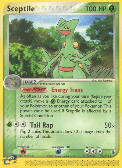 Sceptile (20/109) [EX: Ruby & Sapphire] | Clutch Gaming