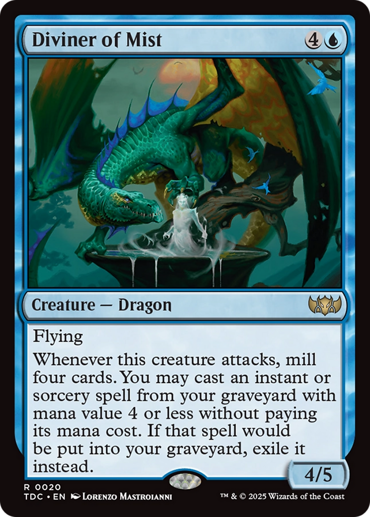 Diviner of Mist [Tarkir: Dragonstorm Commander] | Clutch Gaming