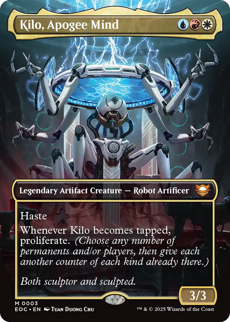 Kilo, Apogee Mind (Borderless) [Edge of Eternities Commander] | Clutch Gaming