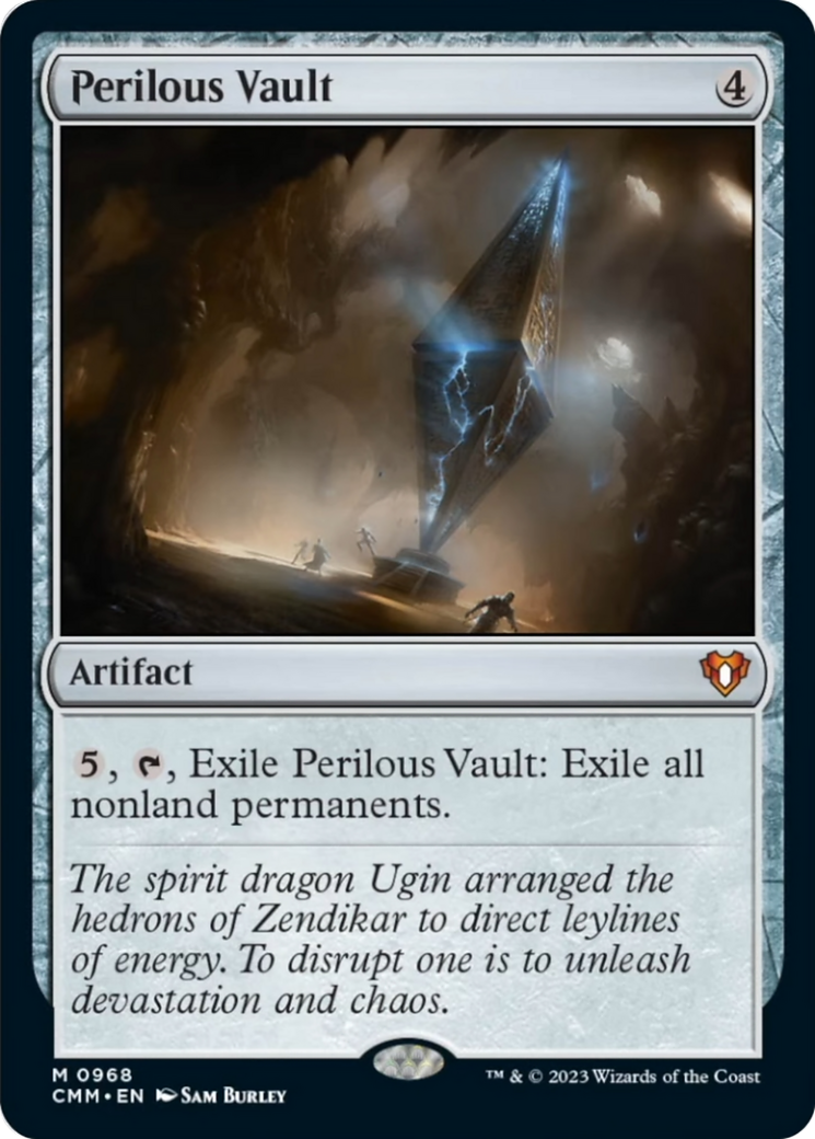 Perilous Vault [Commander Masters] | Clutch Gaming